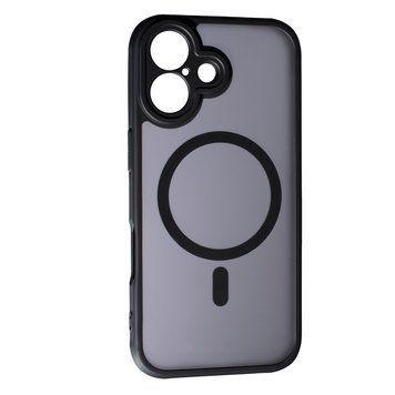Накладка Black Soft MagSafe Apple iPhone 17 Transparent Black S-464 фото